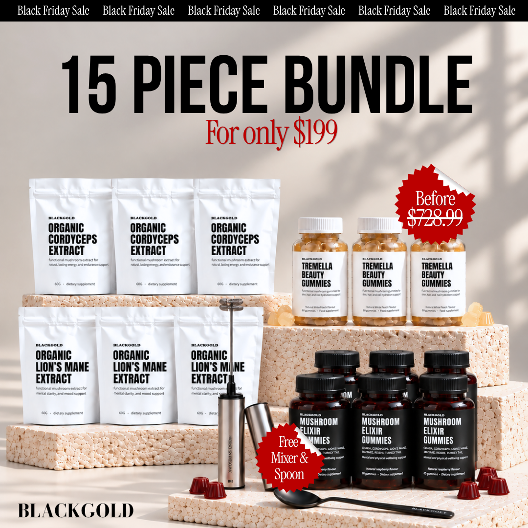EARLY BLACK FRIDAY DEAL - Mushroom Power Bundle
