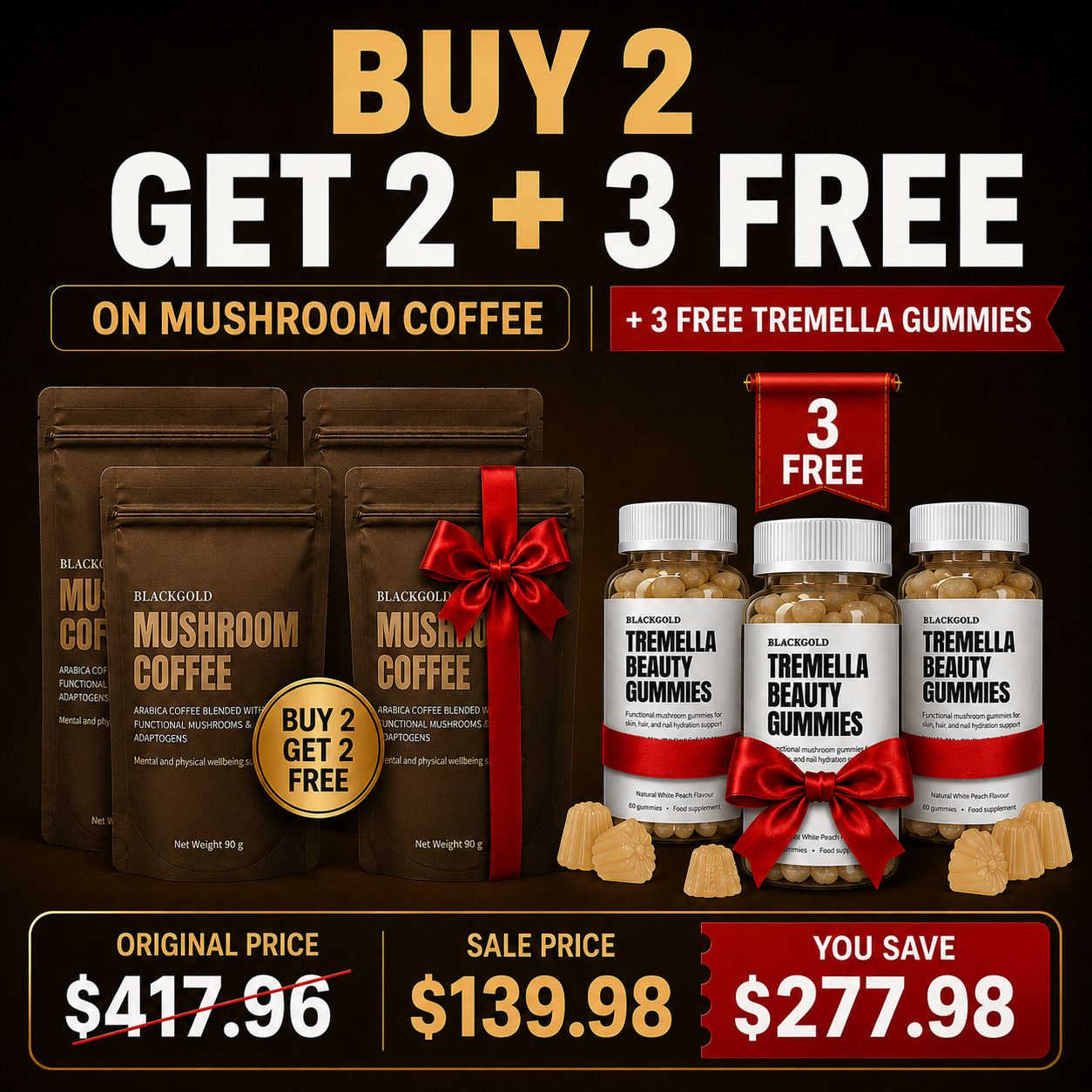 Mushroom Coffee Value Pack