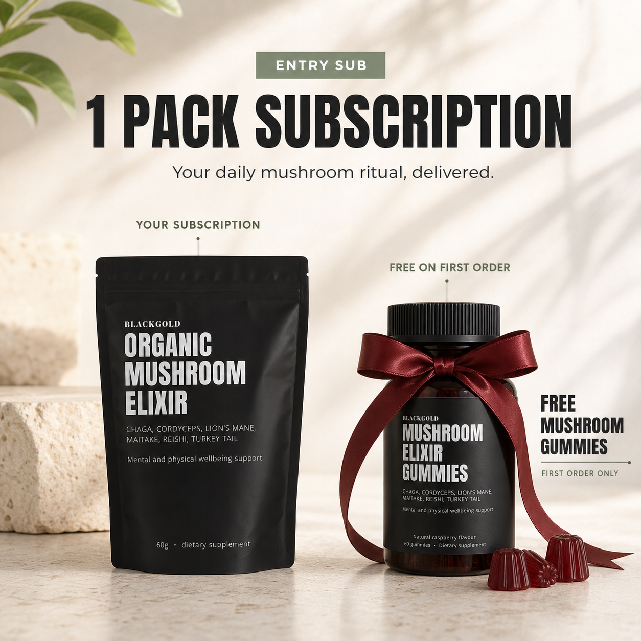 Organic Mushroom Elixir Extract Bundle