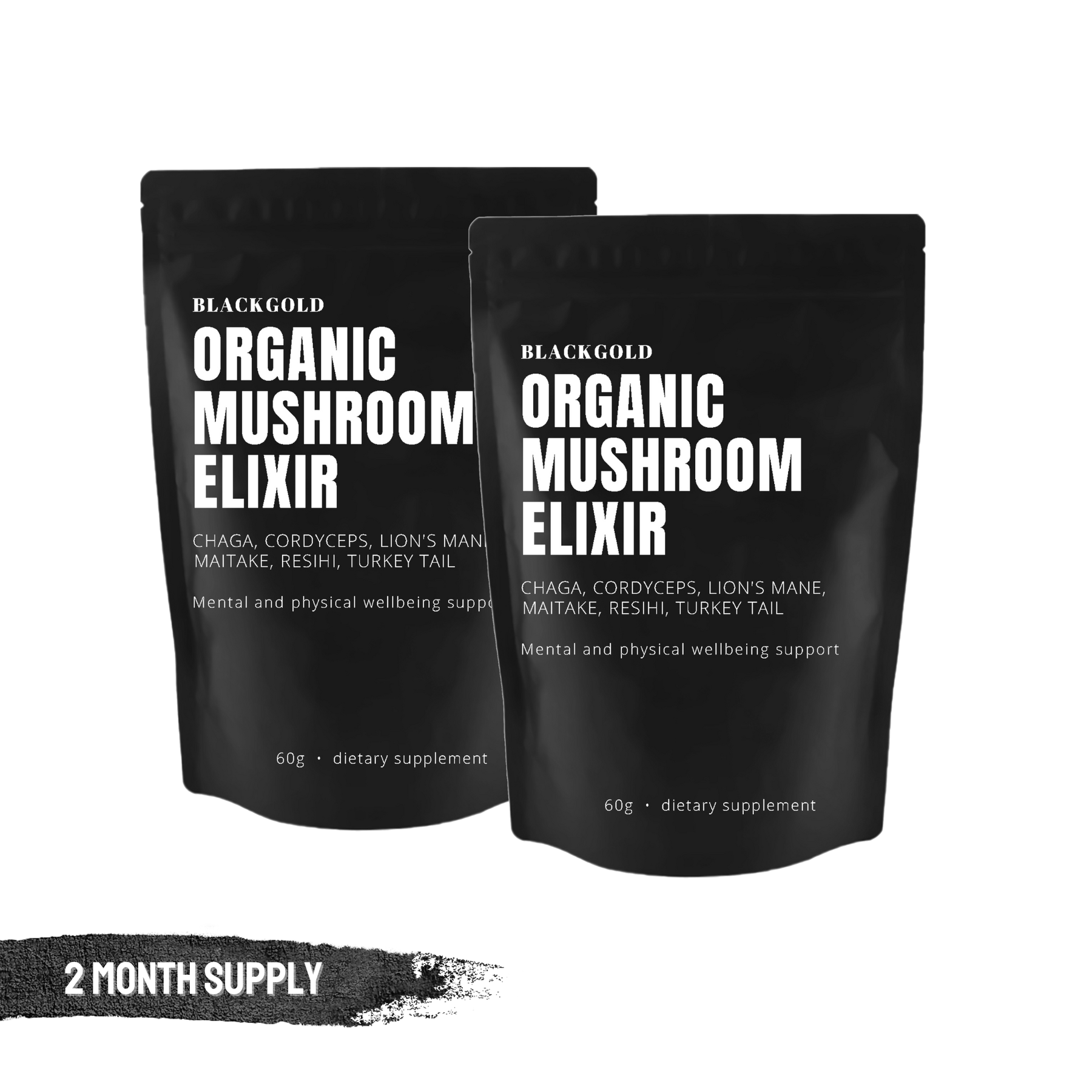 Organic Mushroom Elixir Extract – Blackgold Elixir NZ